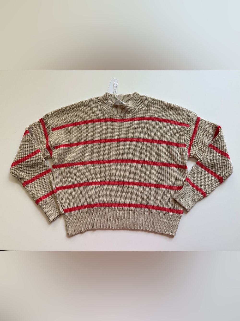 Self Contrast Women’s Striped Sweater size S Small NWT - Picture 2 of 9